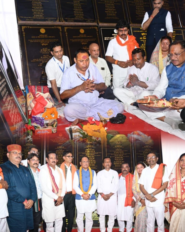 मुख्यमंत्री विष्णुदेव साय ने धरमजयगढ़ में 62.36 करोड़ के विकास कार्यों की दी सौगात